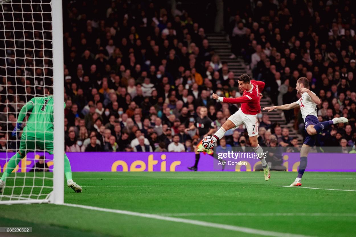 Cristiano Ronaldo scores the first goal: GettyImages