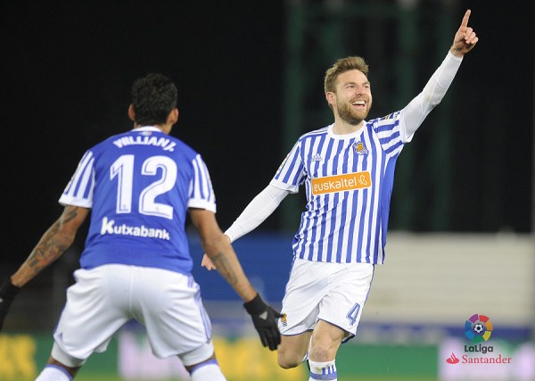 Asier Illarramendi se está convirtiendo en el jugador emblema de la Real | Foto: La Liga