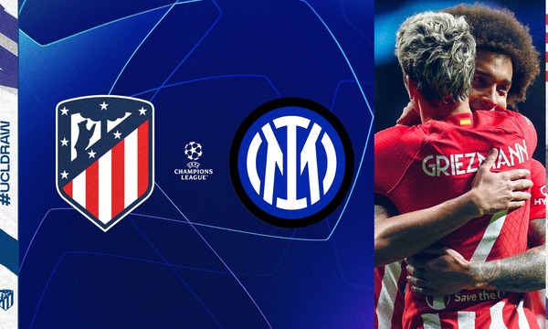 Cruce de octavos entre Atleti e Inter/ Fuente: Atlético de Madrid
