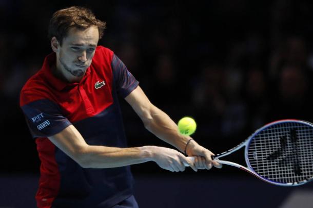 Medvedev ends his season on a four-match losing streak/Photo: Associated Press