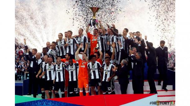 La Juventus celebra el Scudetto // Foto: Juventus FC
