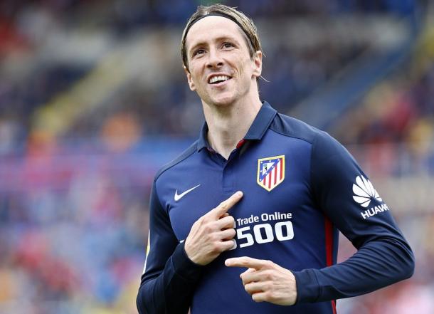 Fernando Torres celebrando el gol | Foto: Ángel Gutiérrez - Atlético de Madrid