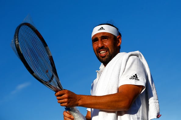 Baghdatis found himself two sets down after looking likely to win the set twice (Photo: Getty Images/Julian Finney)