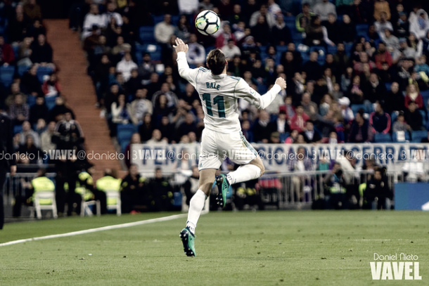Gareth Bale controlando el esférico | Foto: VAVEL