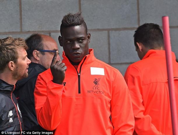 Balotelli returned for pre-season training, but won't be at L4 much longer (photo: Getty Images)