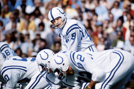 Alan Ameche scoring winning touchdown, Baltimore Colts vs New York