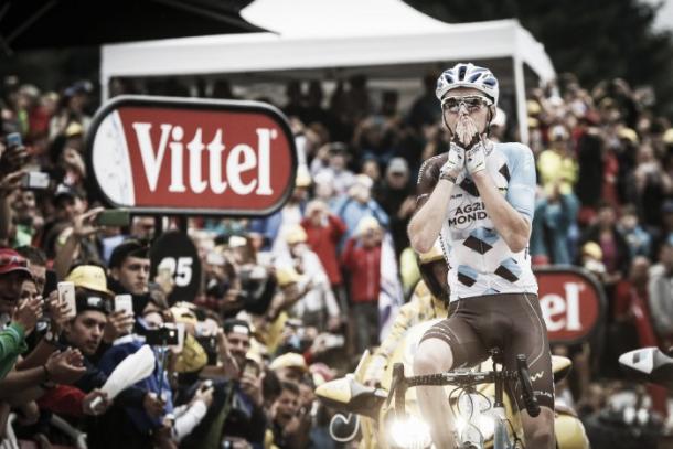 Su valentía le permitió llevarse una etapa y el segundo cajón del podio | Foto: Tour de Francia