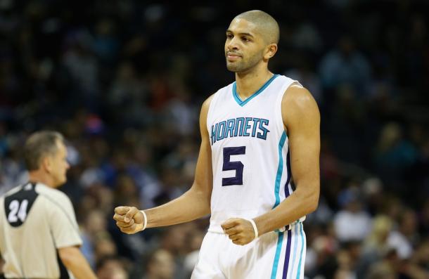 Nicolas Batum is set to have better days with his new contract with the Charlotte Hornets. Photo: Streeter Lecka/Getty Images North America