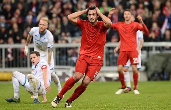 La disperazione di Hummels nell'1-1 casalingo con l'Hoffenheim | Foto: tuttocalcioestero.it