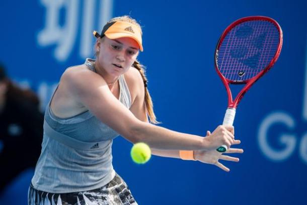 The Kazakh is aiming for a modest climb up the rankings as she targets more success/Photo: AFP