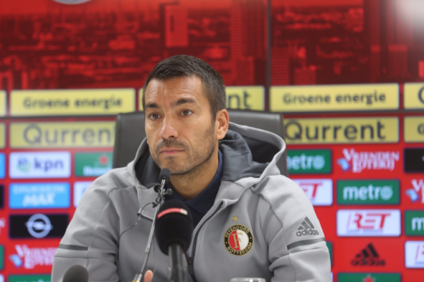 Gio Van Bronckhorst, entrenador del Feyenoord. Fuente: Feyenoord