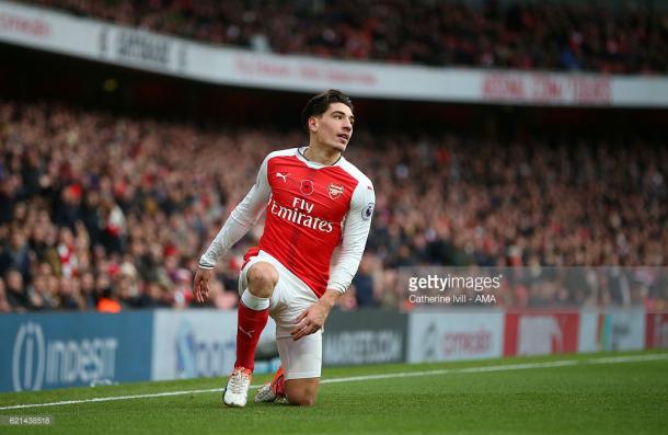 Bellerin has been one of the most consistent performers for Arsenal over the past two season. | Photo: Catherine Ivill - AMA/Getty Images