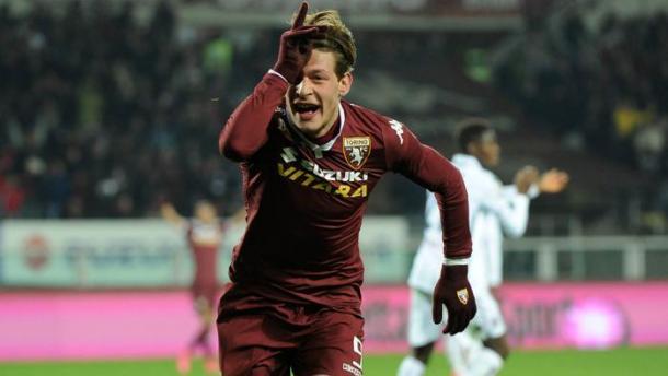 Belotti doing his trademark rooster celebration | Photo: latestanelpallone