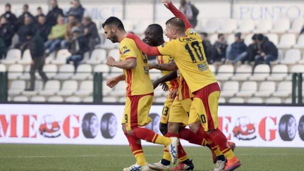 L'ultima vittoria del Benevento in campionato risale al 17 Febbraio: 0-1 a Vercelli