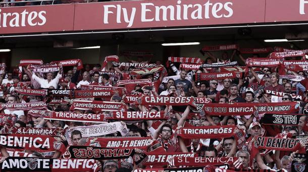 Hubo un gran ambiente en el estadio da Luz. Foto: SL Benfica.  