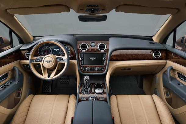 Interior Bentley Bentayga (Imagen: Bentley)
