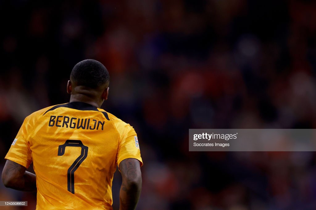 (Photo: Rico Brouwer/Soccrates/Getty Images) Steven Bergwijn was influential for his side in the second half. 