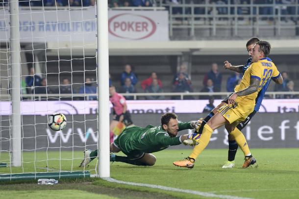 Il goal di Bernardeschi contro l'Atalanta | www.twitter.com (@JuventusFC)