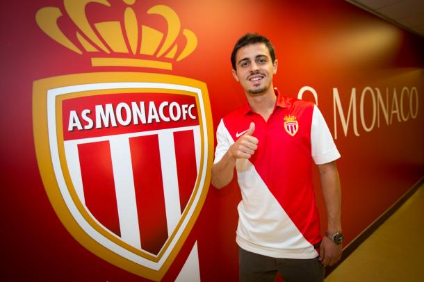 Bernardo Silva arrives in Monaco. Source - Monaco's official website.