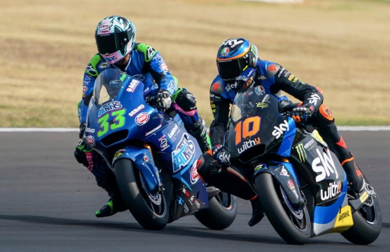 Enea Bastianini y Luca Marini / foto: motogp.com