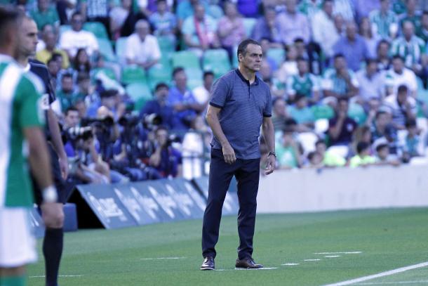 El debut de Alexis Trujillo como técnico | FOTO: Real Betis