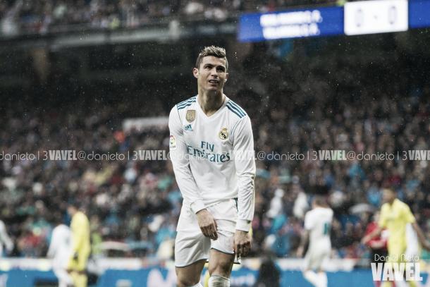 Cristiano Ronaldo en un partido donde el Real Madrid no jugó bien I Foto: Daniel Nieto (VAVEL)