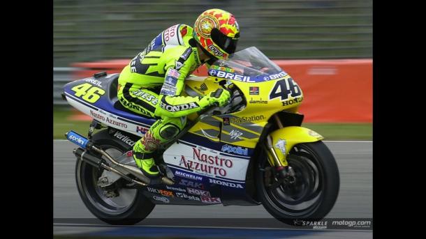 Valentino Rossi en su debut en Moto GP |  Foto: motogp.com
