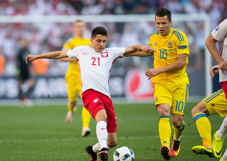 Kaputska, who featured for just over 200 minutes in France, in action against Ukraine. | Photo: Getty