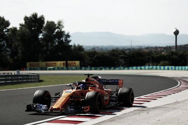 Fernando Alonso en el GP de Hungría | Getty Images