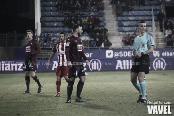 Sergi Enrich lleva seis goles en liga | Foto: Ángel Ezkurra, VAVEL