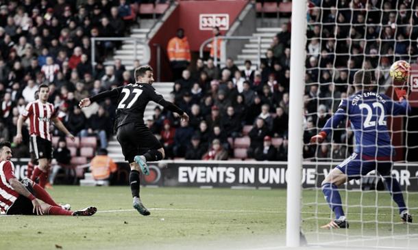 Bojan scored his third goal of the season against Southampton on Saturday.