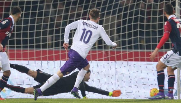 Federico Bernardeschi, a segno nell'ultimo Bologna - Fiorentina. Fonte foto: corrieredellosport.it