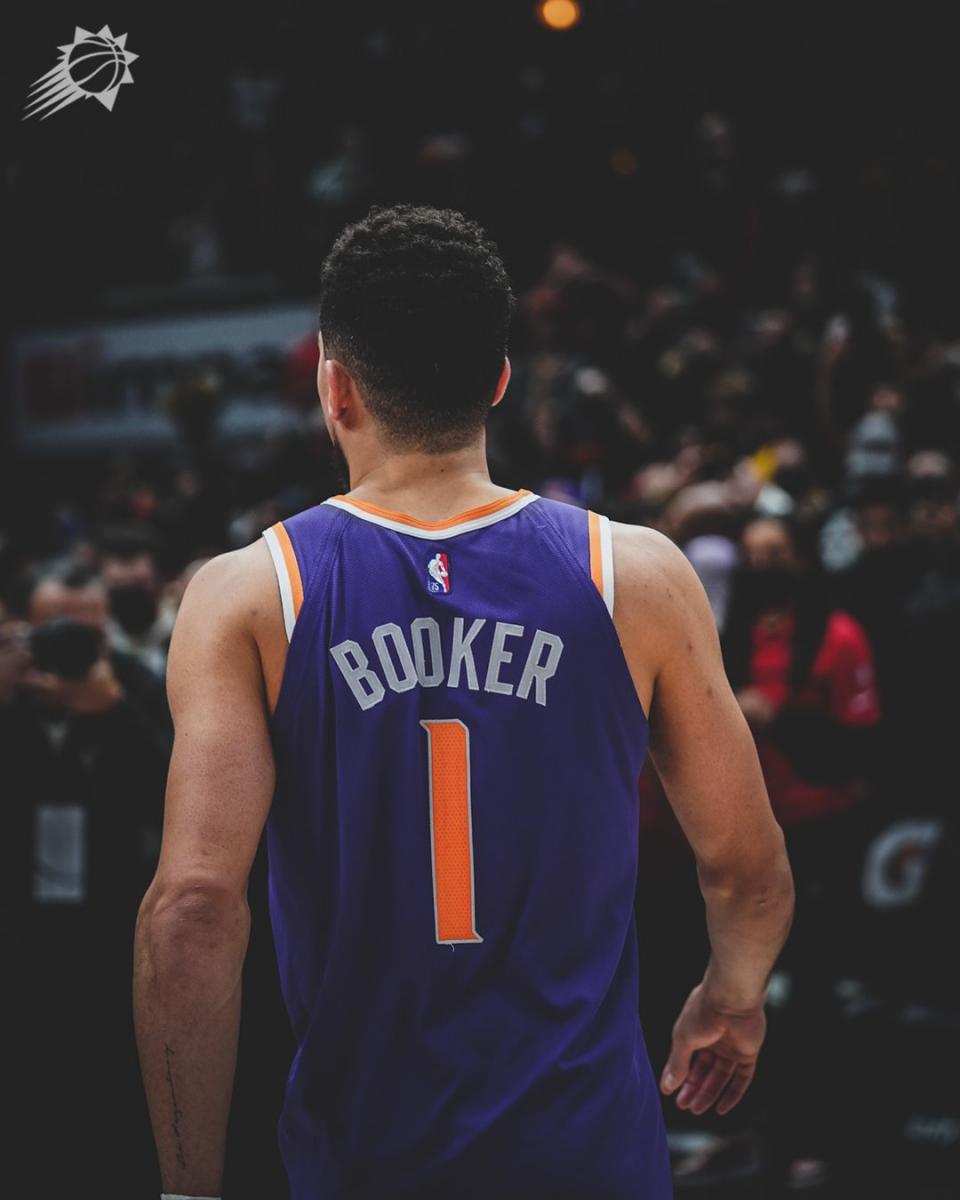 Booker in action/Image: Suns