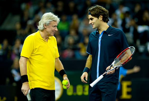 Borg and Federer have 29 Grand Slam titles between them (Photo: Getty Images/Victor Fraile)