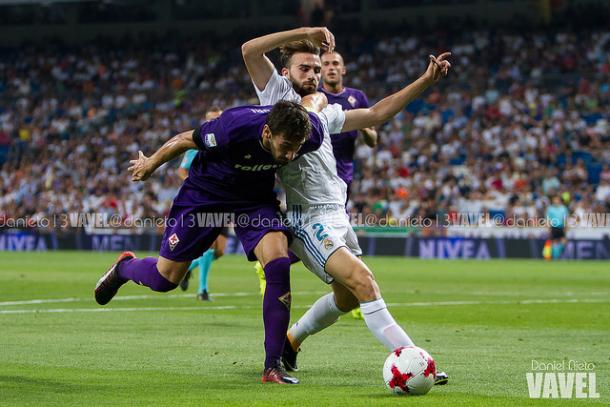 Borja Mayoral en un partido con el Real Madrid en pretemporada I Foto: Daniel Nieto (VAVEL