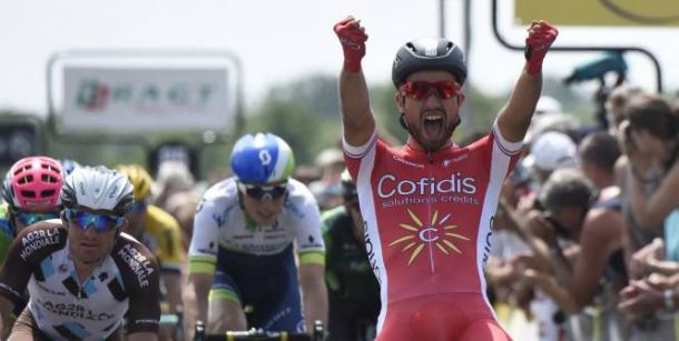 Bouhanni se impone en una etapa del Dauphiné | Fuente: Cofidis Cyclisme.