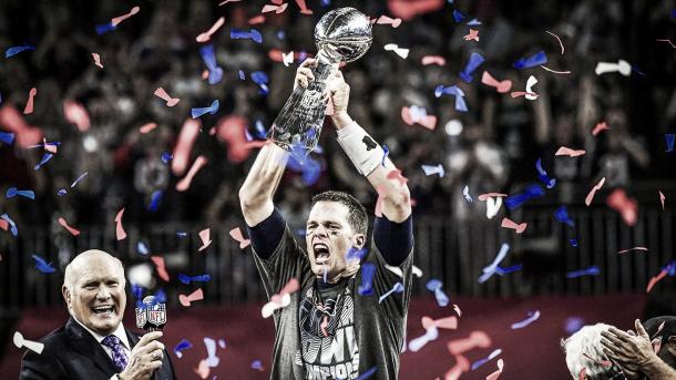 La final de la Super Bowl LI reivindicó el mote de "Comeback kid" para Brady. Foto: NFL.