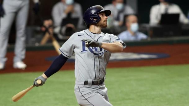 Lowe was the Rays' offensive star in Game 2/Photo: 