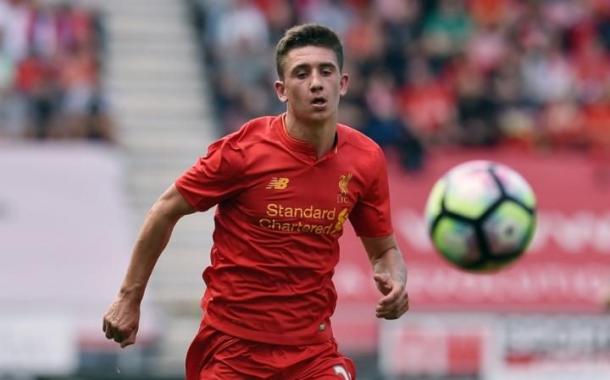 Academy graduate Brannagan in action in a friendly against Wigan last weekend. (Picture: The Telegraph)