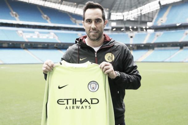 Bravo could make his City debut on Saturday | Photo: Manchester City/ Press Association