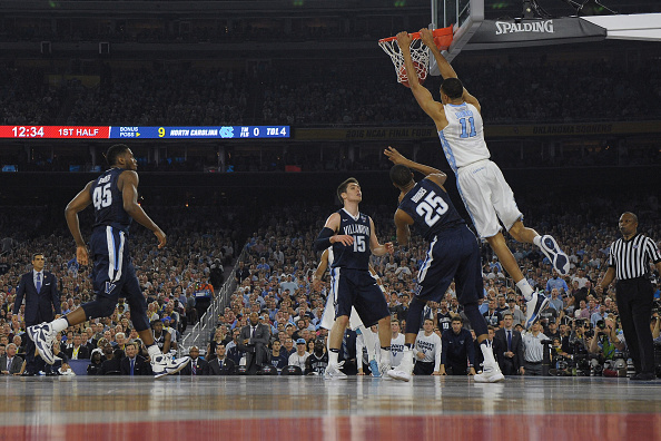 Brice Johnson won the NCAA Championship with the North Carolina Tar Heels. | Photo: Lance King/Getty Images