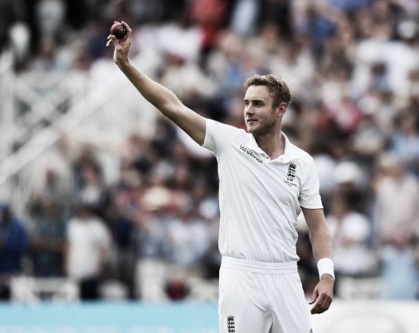 Broad took six wickets in the second innings of the third test (photo: getty)
