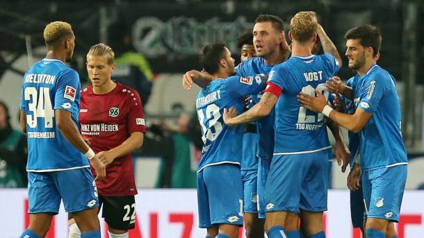 Importante victoria para el Hoffenheim | Foto: bundesliga.en