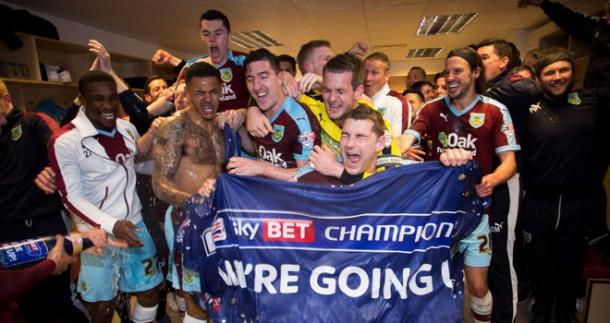 Burnley came straight back up after being relegated (photo: Sky Sports)