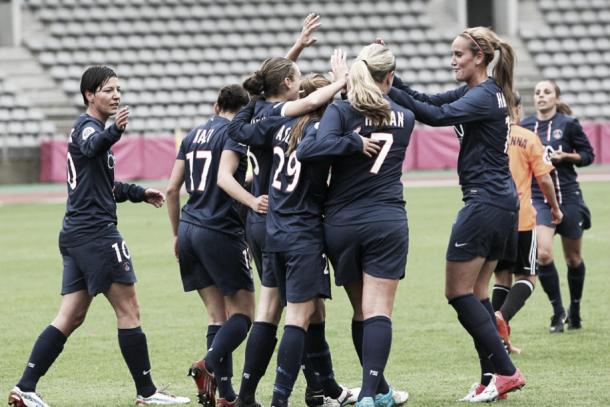 PSG celebrate. | Image source: UEFA