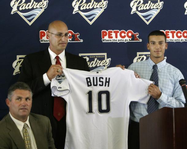 As an 18-year old no. 1 pick, life looked very promising for a young Matt Bush | USA TODAY SPORTS