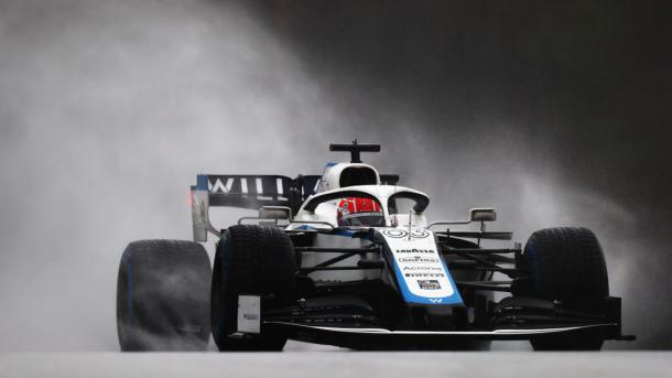 Russel na pista austríaca (Foto: Divulgação / F1)