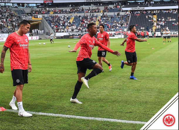 Los movimientos precompetitivos de las ''Águilas'' | Foto: @eintracht_esp
