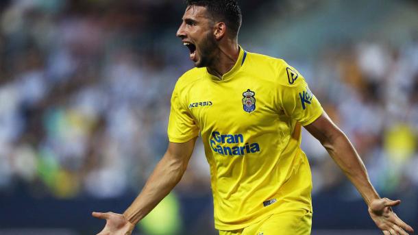Calleri celebrando su gol ( Foto: UD Las Palmas)