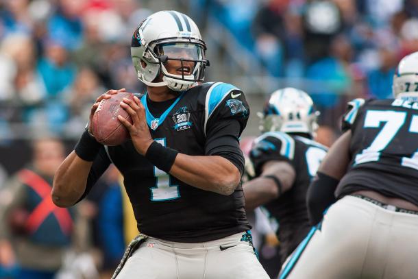 Newton was voted the NFL's MVP (Getty)
